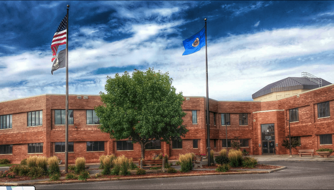 Downtown Cambridge MN Main Street with local small businesses